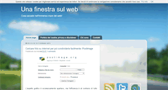 Desktop Screenshot of finestrasulweb.com